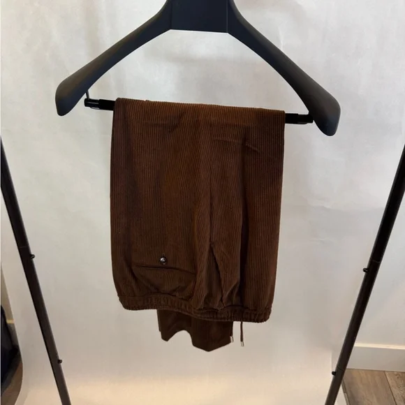 Brown Corduroy Custom Made Men's Suit w/ Pants - Picture 8 of 10